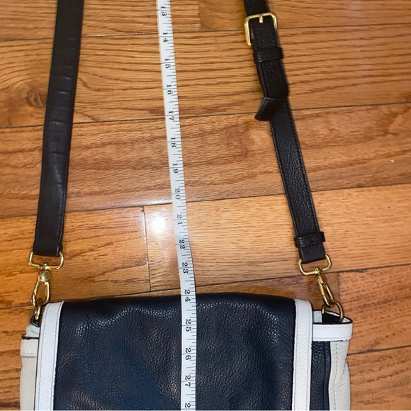 Marc by Marc Jacob’s Leather crossbody handbag Purse Preowned black & white - Picture 11 of 14